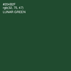 #204B2F - Lunar Green Color Image